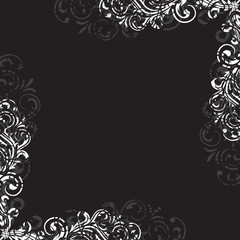Black grunge template