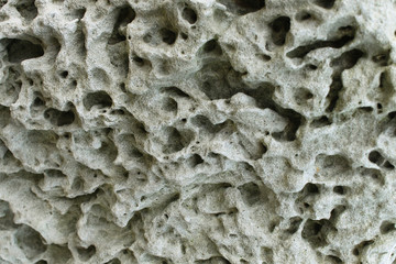 Stone texture with holes