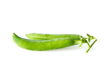 green pea, isolated