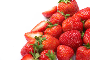 Fresh and tasty strawberries