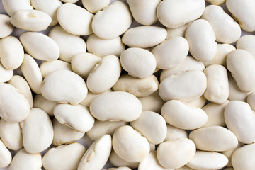 White haricot beans