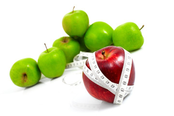 apples measured  the meter, sports apples