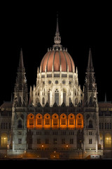 Central tower of the Hungarian Parliament