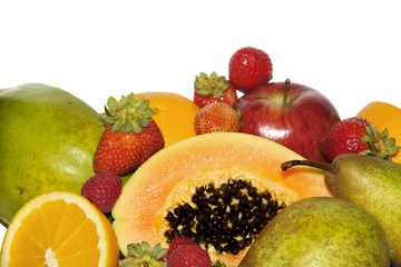 Ripe fresh fruit. Wholesome food.