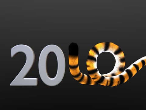 2010 Tiger Tail Figure