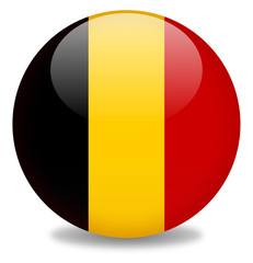 Belgium Flag (Icon/Orb)