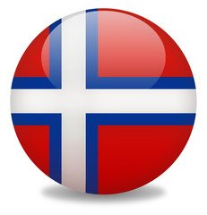 Norway Flag (Icon/Orb)