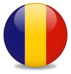 Romania Flag (Icon/Orb)
