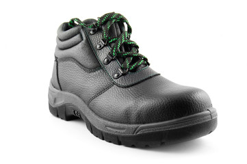 Work boot isolated