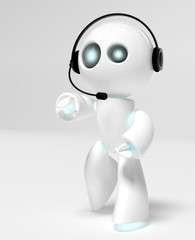 Fototapeta premium Piccolo robot centralino