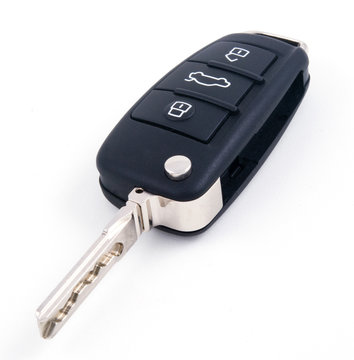 car key with remote central locking