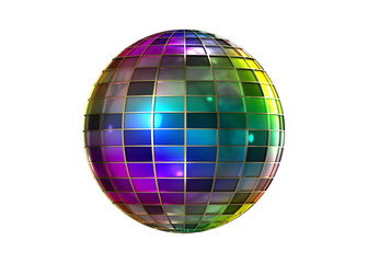 Obraz premium full color strange disco ball ISOLATED