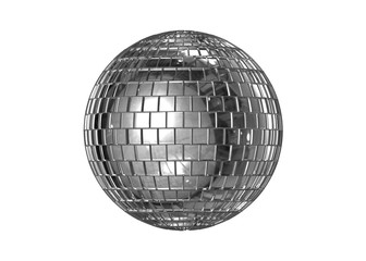 CGI disco ball isolated