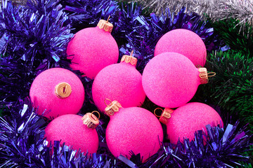 New Year and Christmas decorations