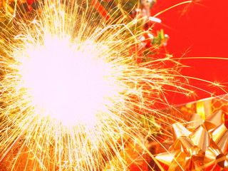 Christmas sparkler