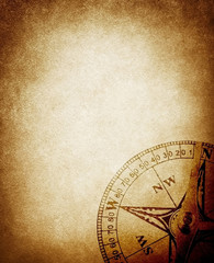 vintage compass background © Eky Chan