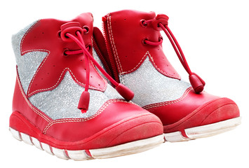 Children's shoes isolated