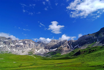 The Cirque de Troumouse in the Pyrenees, France.