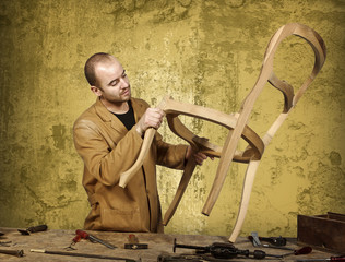 craftsman at work