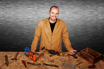 portrait of carpenter