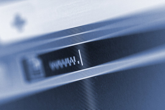 business and technology: internet url with some copy space