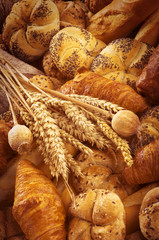 Fresh bread and pastry