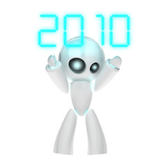 Piccolo robot augurale 2010