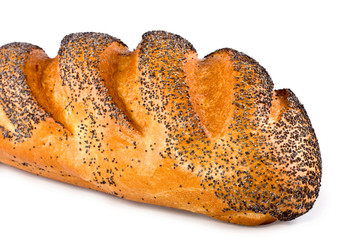 The long loaf covered with a poppy