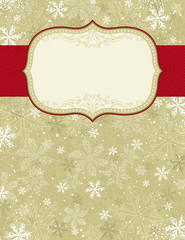beige christmas background
