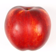 Nectarine isolated on white