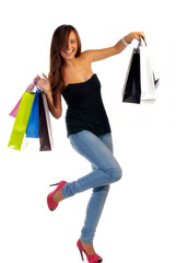 Happy shopper