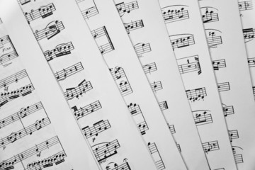 Obraz premium Music scores