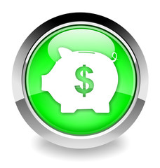 Saving money - dollars