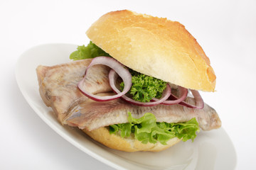 Matjesbrötchen