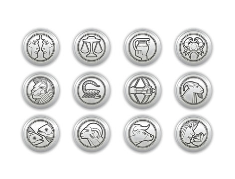 kollektion zodiac silber zeichen