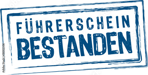 "Führerschein bestanden Stempel" Stockfotos und ...