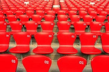 Stadion - Seat row