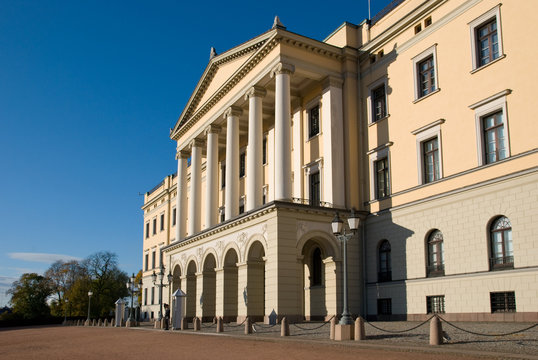 The Royal Palace In Oslo