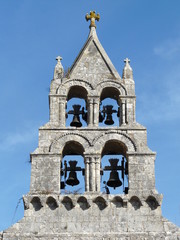 Fototapeta premium 12th century stone bell tower