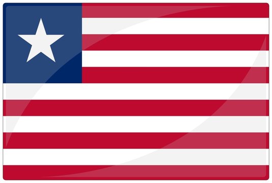 drapeau glassy liberia flag