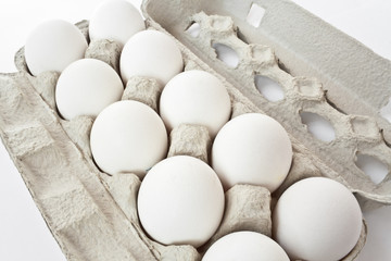 white eggs