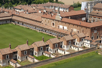 Certosa of Pavia Italy