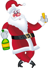 Drunken Santa Claus