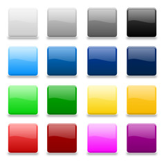 16 colour Vektor Buttons
