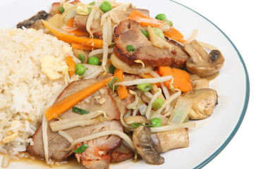 Chinese Pork with Seasonal Vegetables