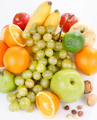 Obraz na płótnie Canvas fresh fruits.