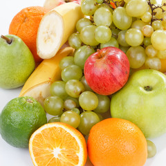 fresh fruits.