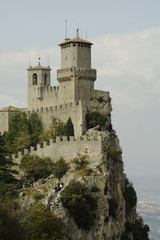 Fototapeta na wymiar Rocca San Marino (Guaita)