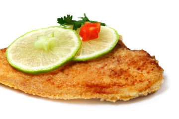 Roasted  Flounder ( plaice )