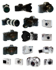 Photo camera big set